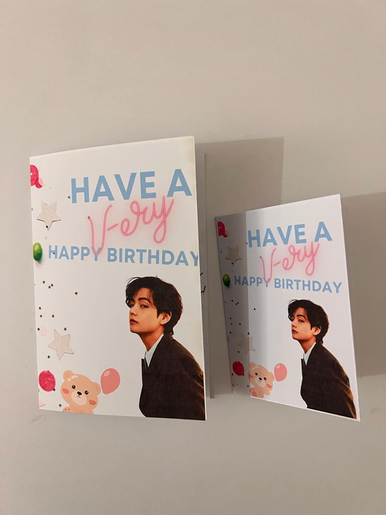 K-POP Greeting Cards