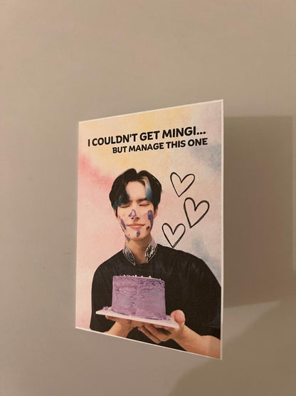 K-POP Greeting Cards