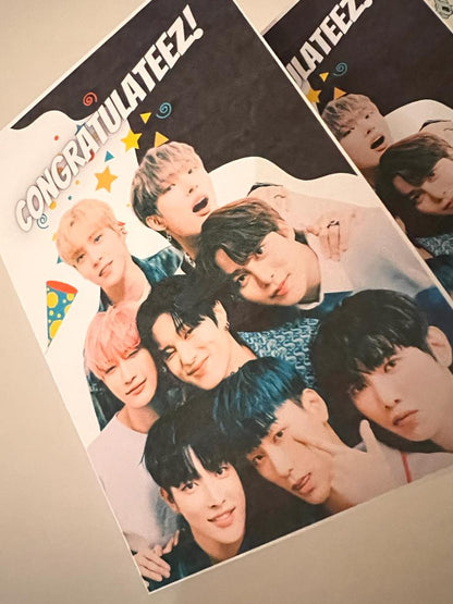 K-POP Greeting Cards