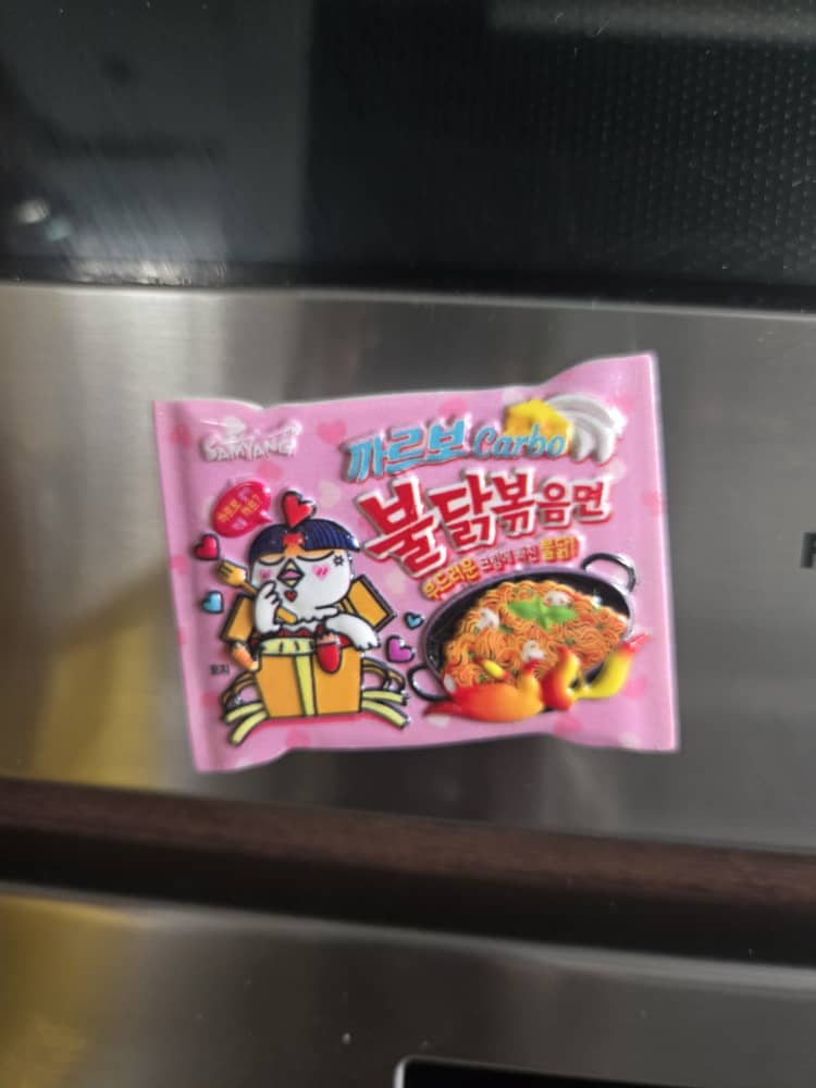 Buldak Carbonara Ramen Magnet