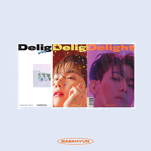 BAEKHYUN - Mini Album Vol.2 [Delight] (Random Ver.)