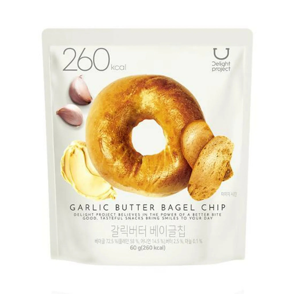 Butter Garlic Bagel Chips