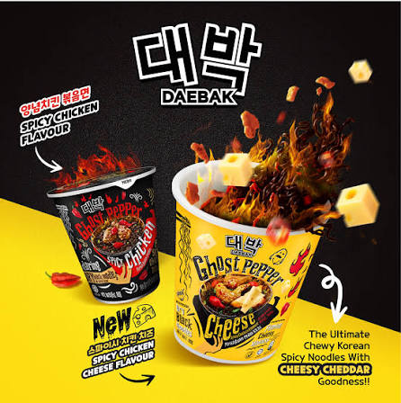 Ghost Pepper Cheese Cup Ramen