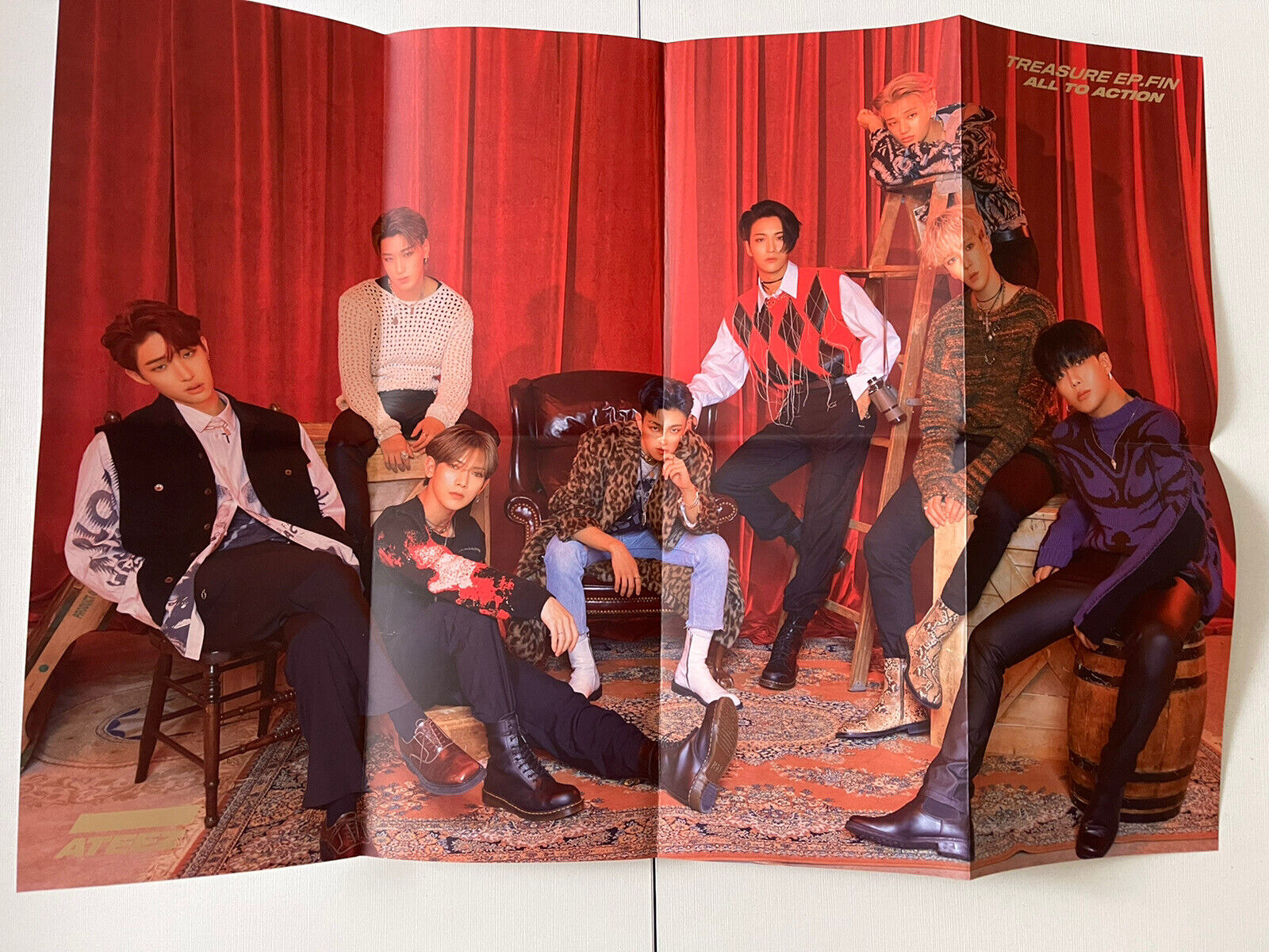 ATEEZ - ATEEZ - TREASURE EP.FIN : All To Action POSTER (RANDOM)