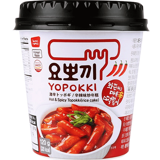 Yopokki Topokki Tteokbokki Hot and Spicy