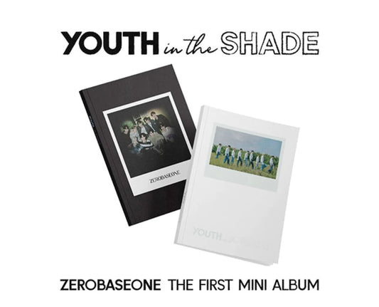 ZEROBASEONE - YOUTH IN THE SHADE 1ST MINI ALBUM ARTBOOK VER.