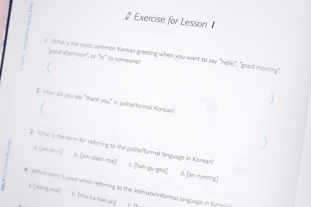 TTMIK Level 1 Korean Grammar Textbook