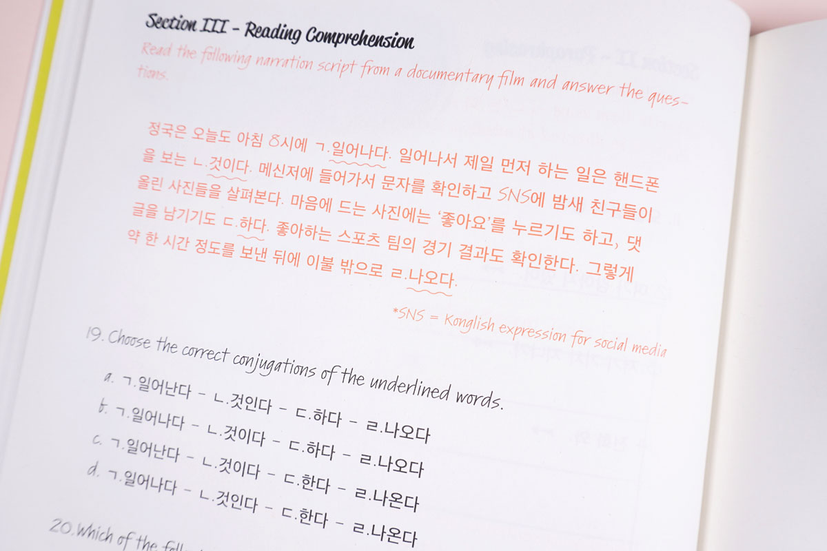 TTMIK Level 5 Korean Grammar Workbook