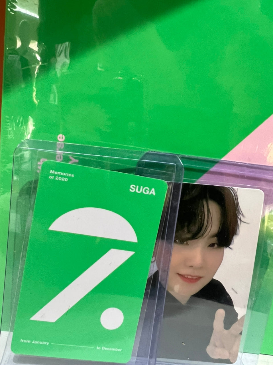 BTS MEMORIES PHOTO CARD INDIVIDUAL 2020 [SPECIAL] + PVC SLEEVE