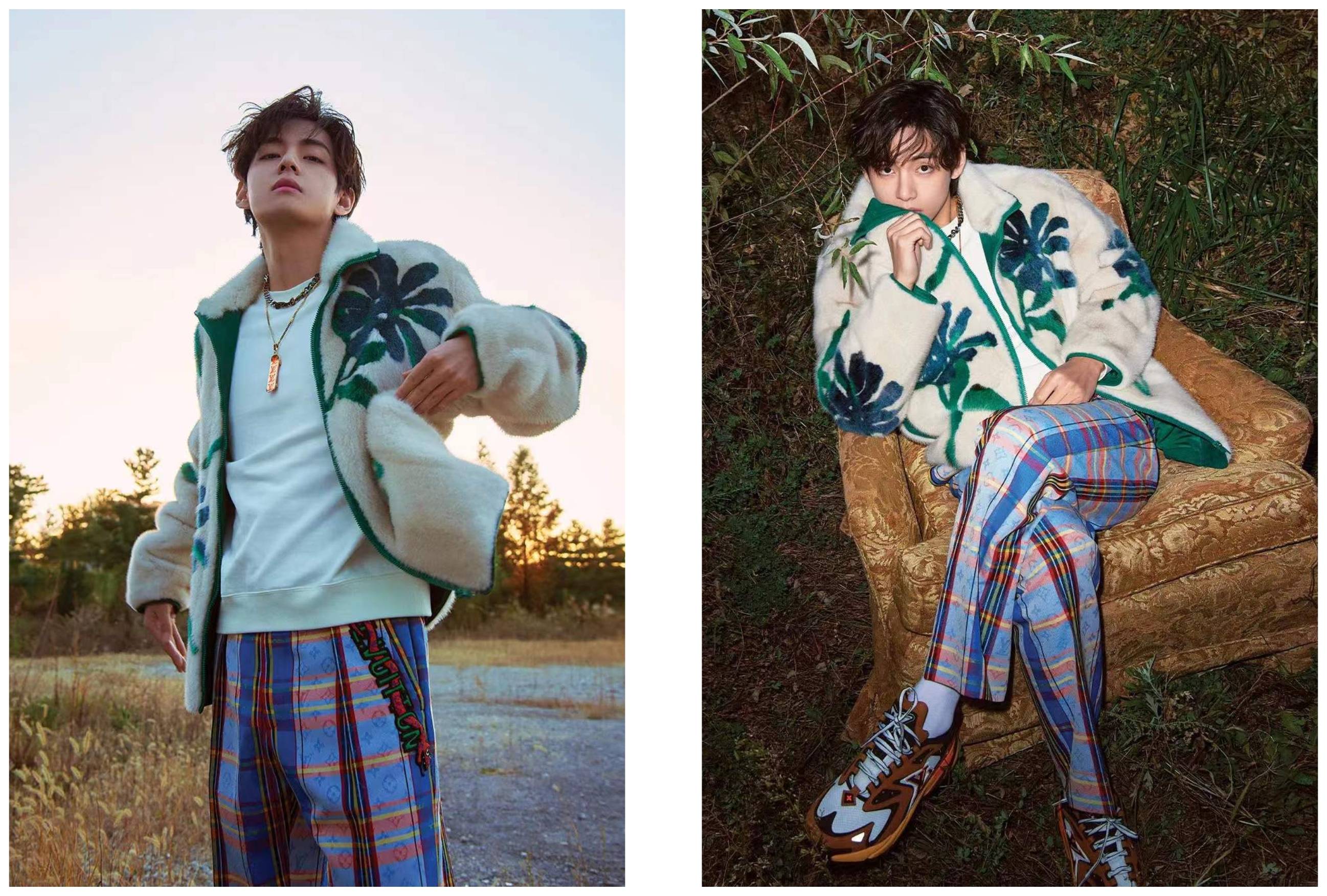 BTS GQ VOGUE STICKER POSTER (2PCS/SET)