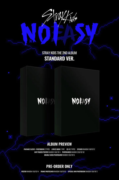 STRAY KIDS - 2ND ALBUM NOEASY STANDARD VER. [RANDOM]