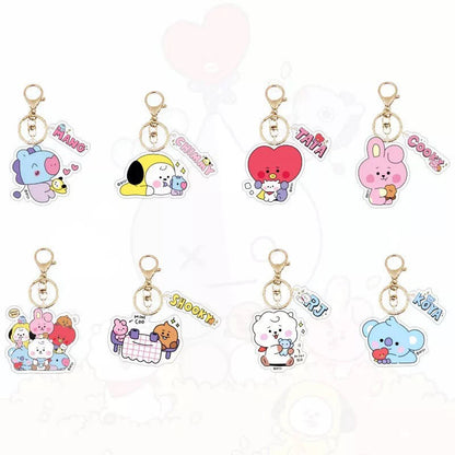 BT21 KEYCHAINS