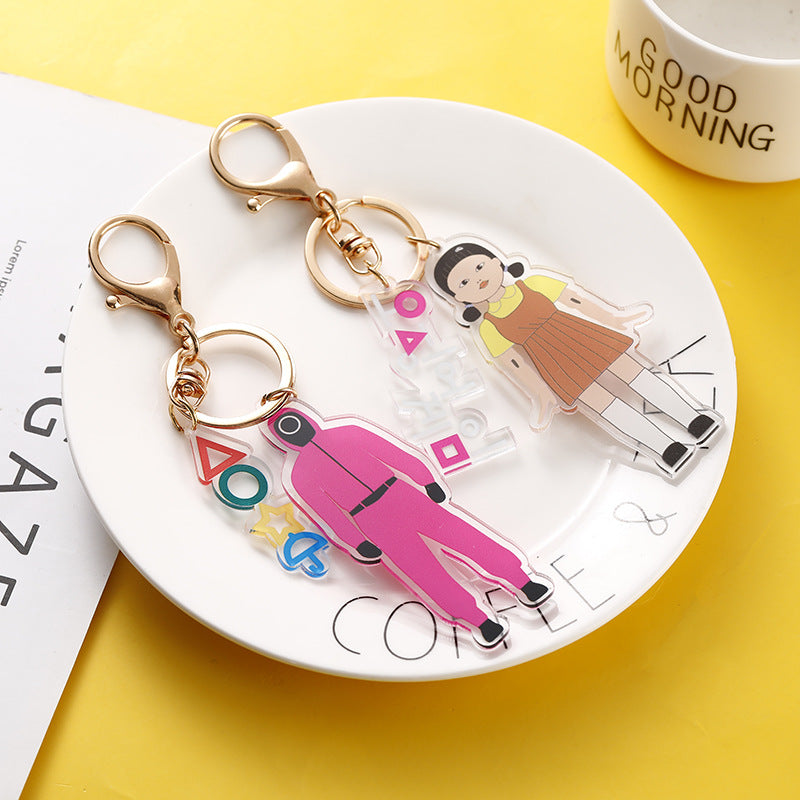 오징어 게임 (KDRAMA) ACRYLIC KEYCHAIN