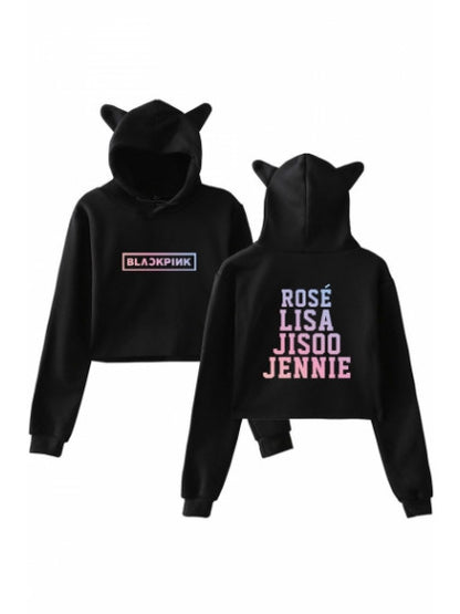 BLACKPINK CAT EAR HOODIE