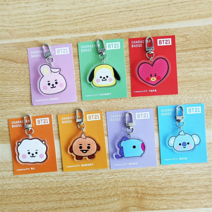 BT21 KEYCHAINS