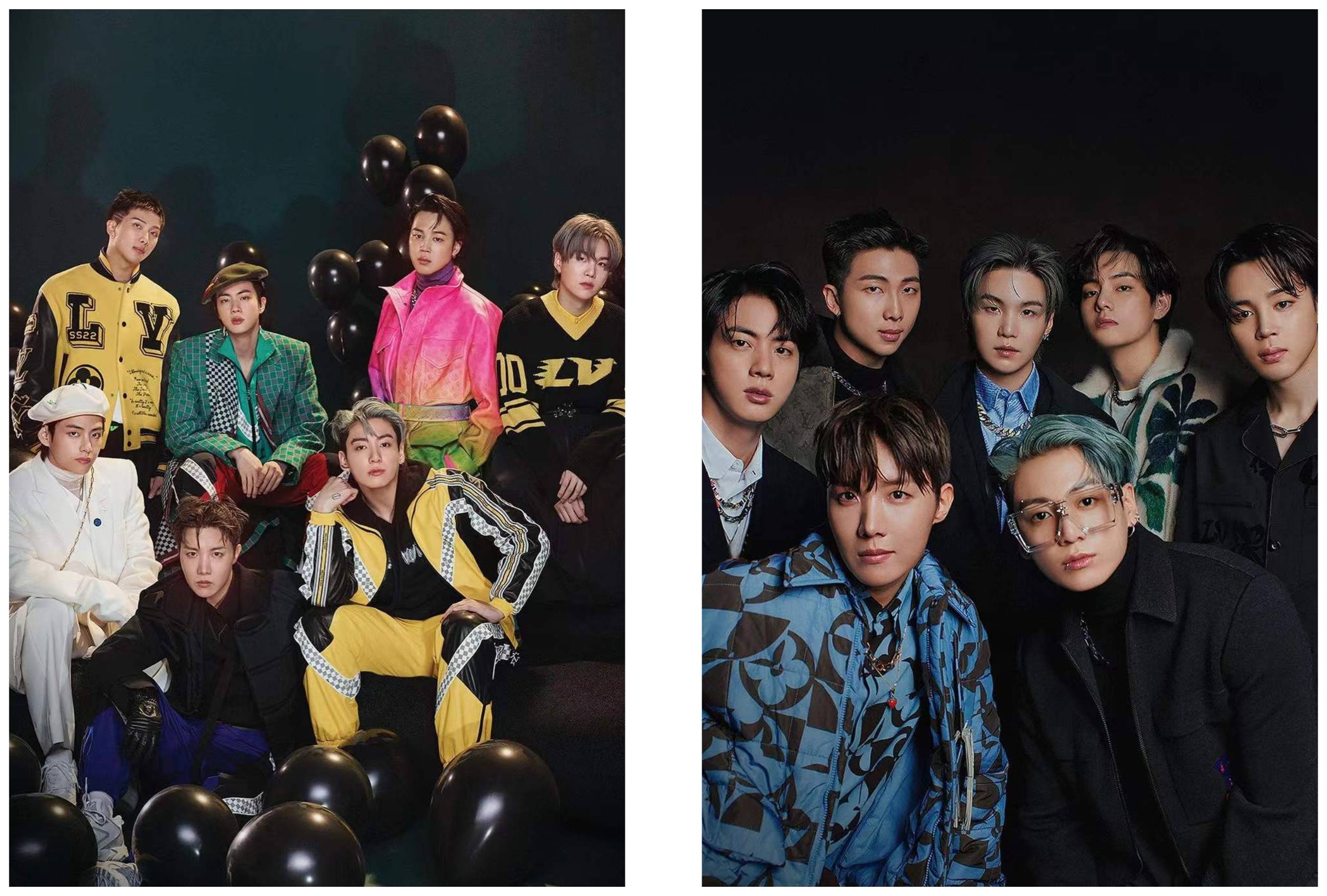 BTS GQ VOGUE STICKER POSTER (2PCS/SET)