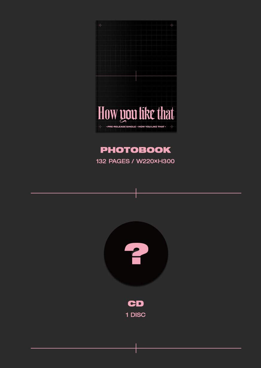 BLACKPINK - SPECIAL EDITION [How You Like That] + Poster + Special gift(Photo cards))