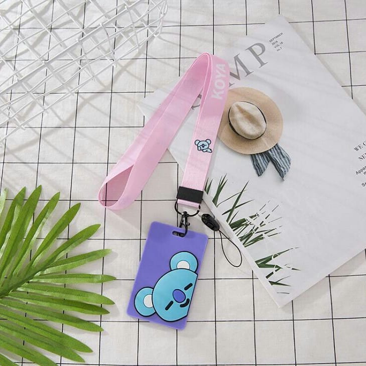 BT21 CARD HOLDER+ LANYARD