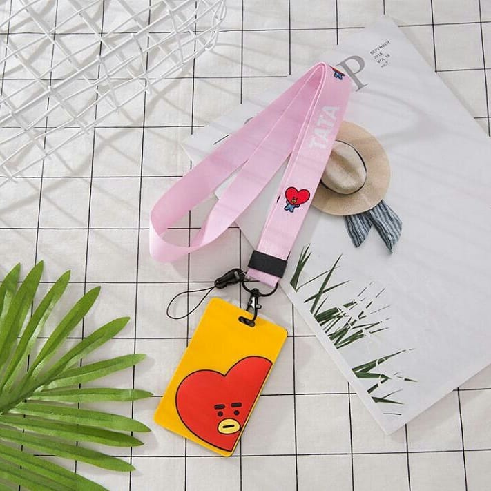 BT21 CARD HOLDER+ LANYARD