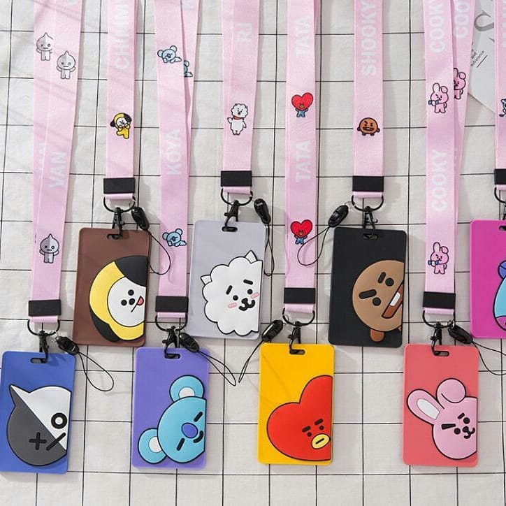 BT21 CARD HOLDER+ LANYARD