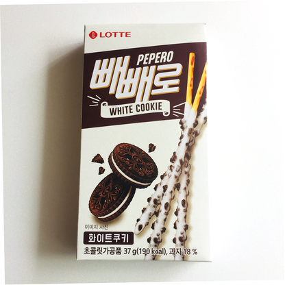 LOTTE Choco Pepero White Cookie (빼빼로 화이트 쿠키)