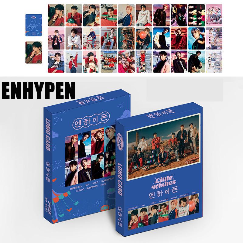 ENHYPEN 'LITTLE WISHES' POSTCARD SIZE PHOTOCARD SET