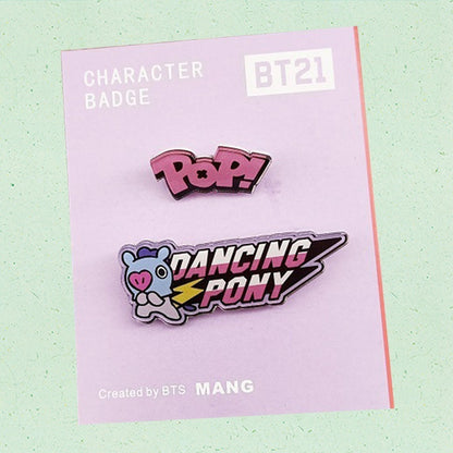 BT21 ENAMEL BADGES