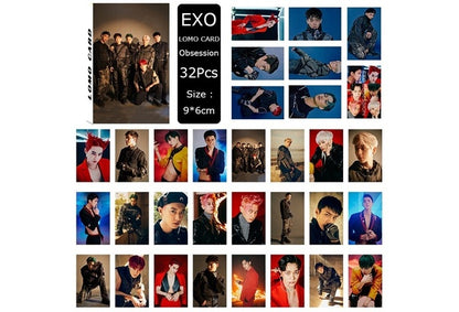 EXO LOMO 카드