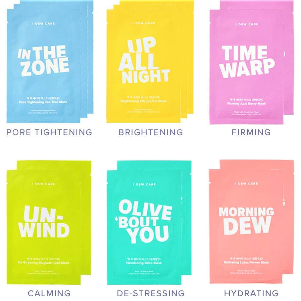 I DEW CARE: LET'S GET SHEET FACED (14 sheet masks set)