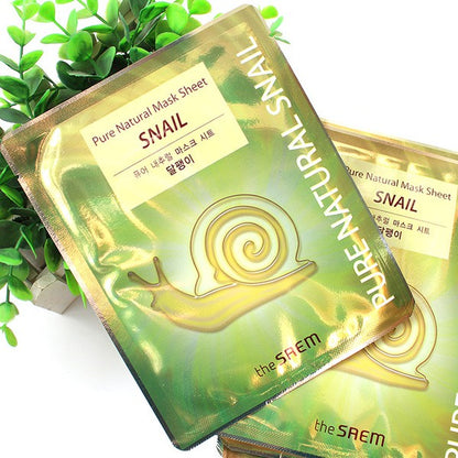 THE SAEM: Pure Natural Mask Sheet [Snail]