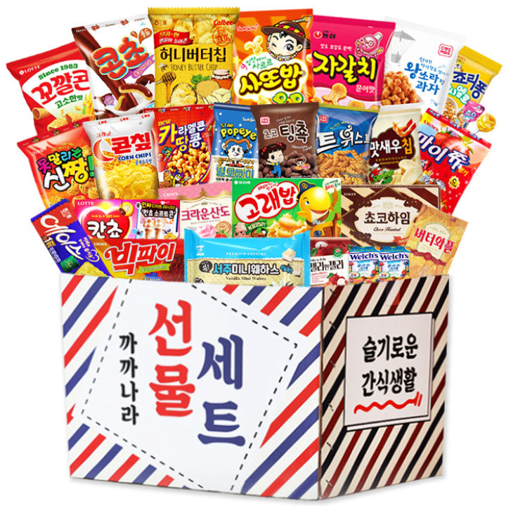 SNACK BOX SET (까까나라 럭키박스 선물세트 베스트셀렉션)