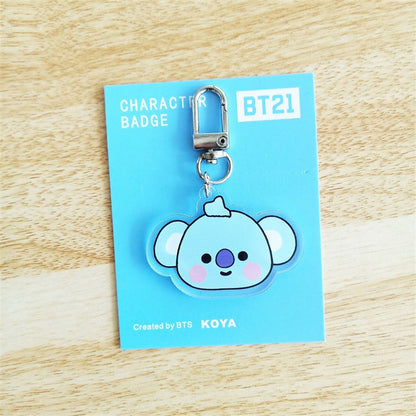 BT21 KEYCHAINS