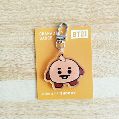 BT21 KEYCHAINS