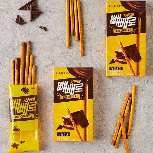 LOTTE Choco Pepero Nude-Chocolate (누드 빼빼로)