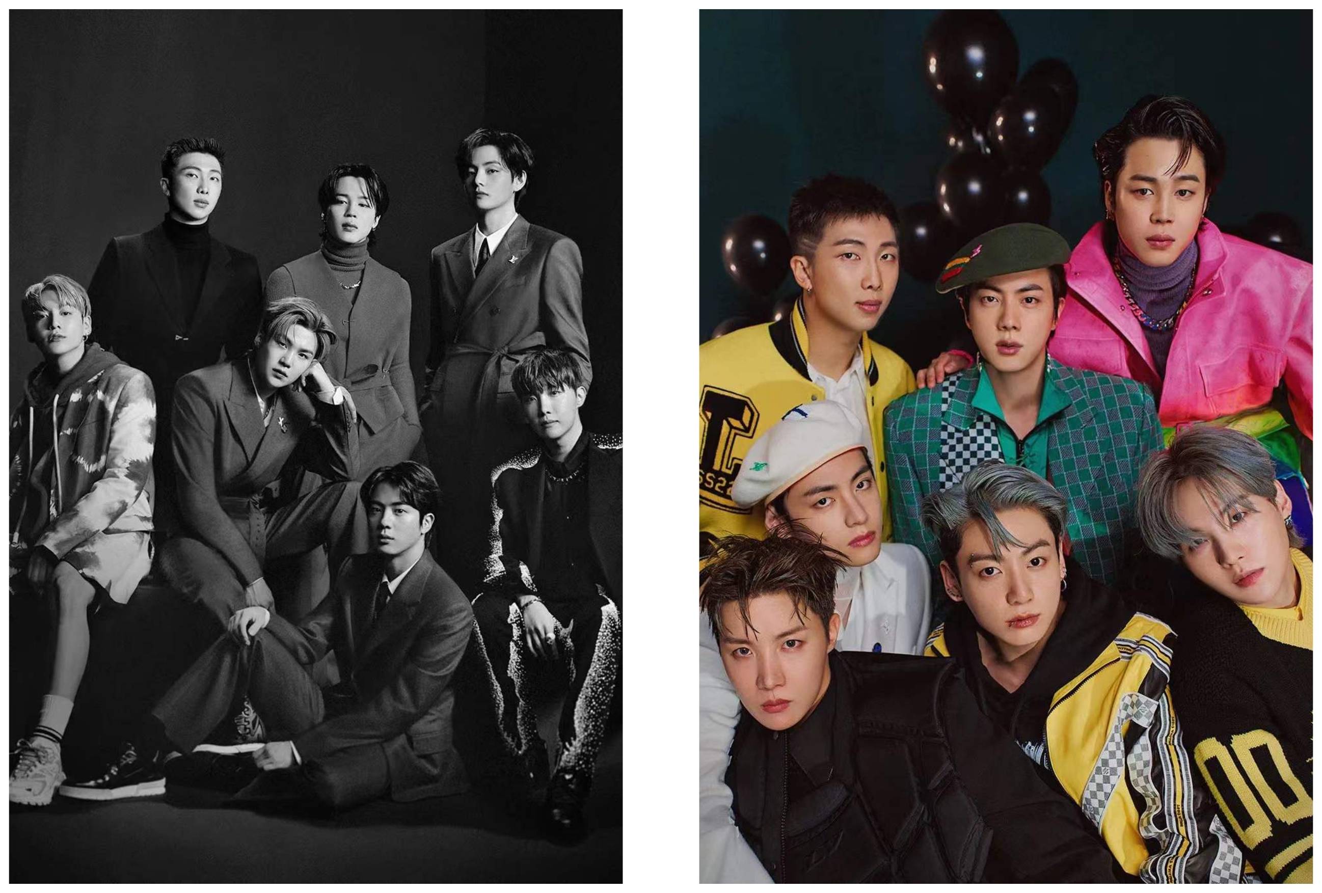 BTS GQ VOGUE STICKER POSTER (2PCS/SET)