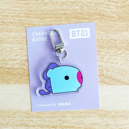 BT21 KEYCHAINS