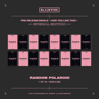 BLACKPINK - SPECIAL EDITION [How You Like That] + Poster + Special gift(Photo cards))