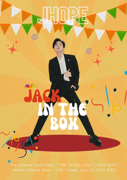 J-HOPE - 1ST SINGLE ALBUM JACK IN THE BOX (WEVERSE ALBUM VER.)