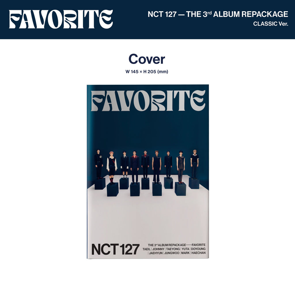 NCT 127 - 3RD FULL ALBUM REPACKAGE FAVORITE