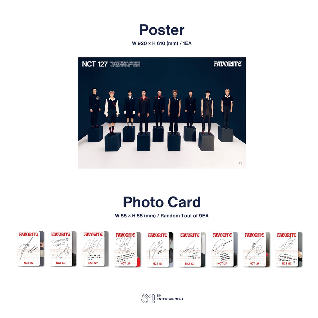 NCT 127 - 3RD FULL ALBUM REPACKAGE FAVORITE