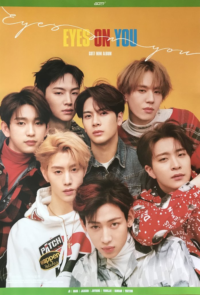GOT7 - EYES ON YOU POSTER (RANDOM)