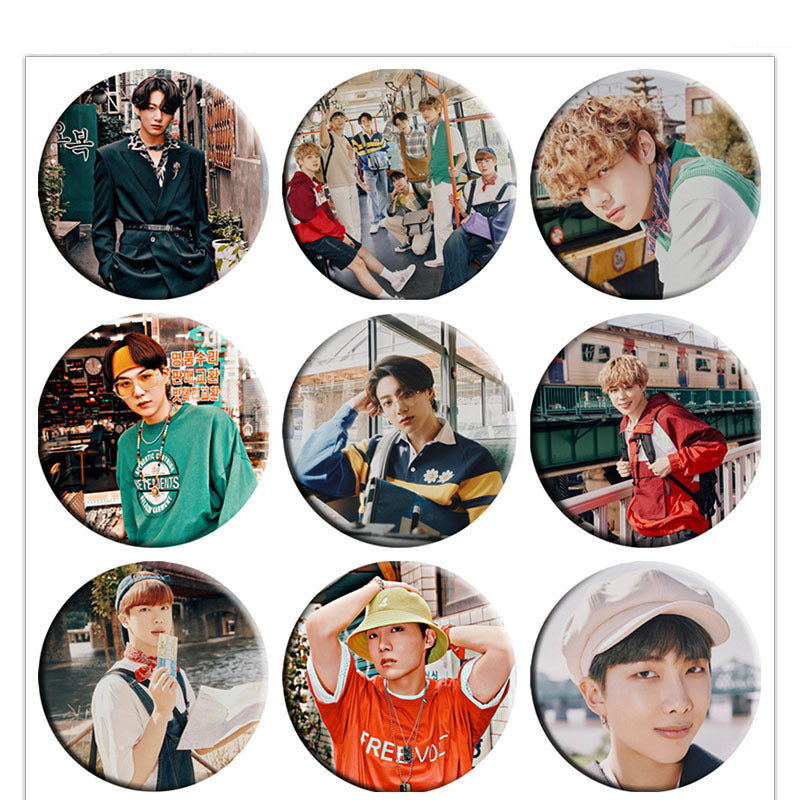 BTS 2021 SEASONS GREETINGS BADGES
