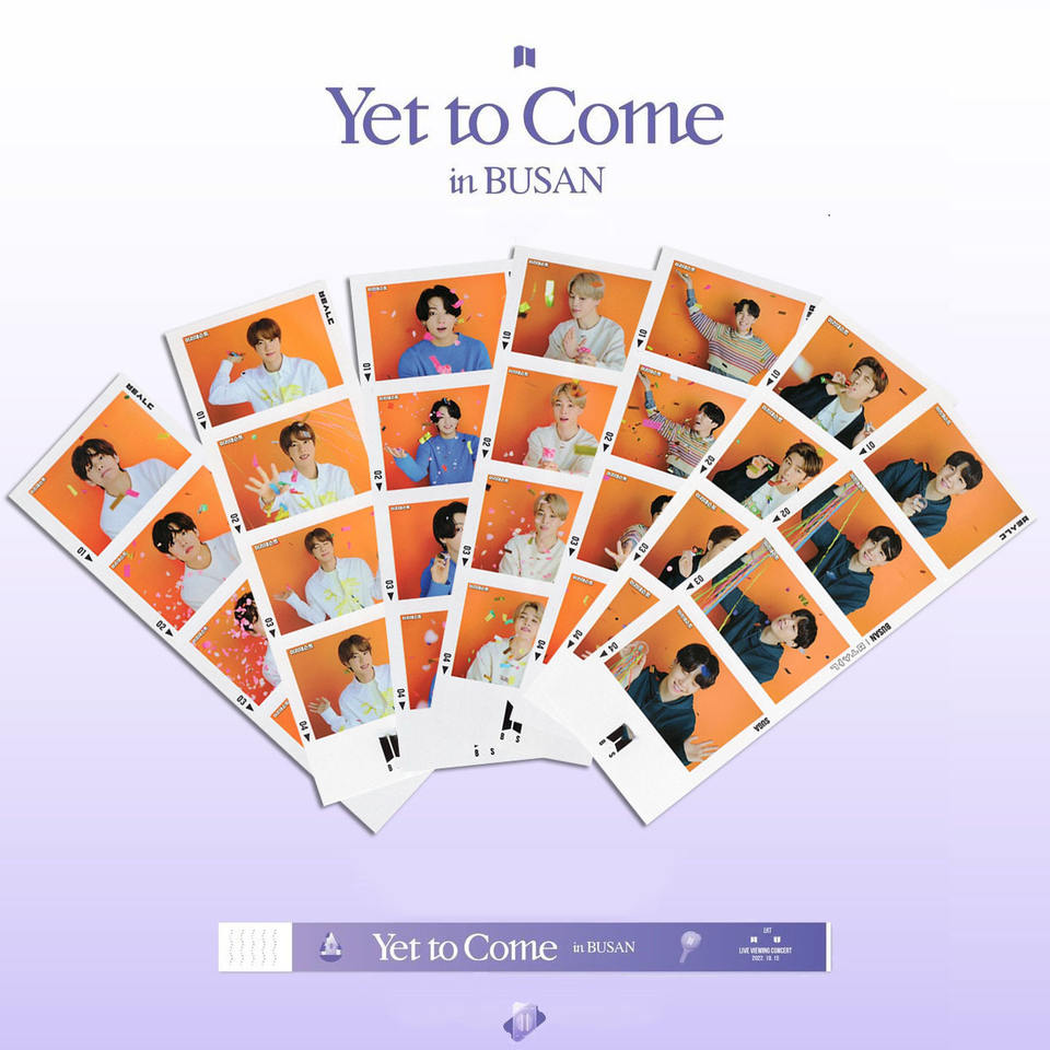 BTS - Yet to Come in BUSAN - 4-Cut Photo Set