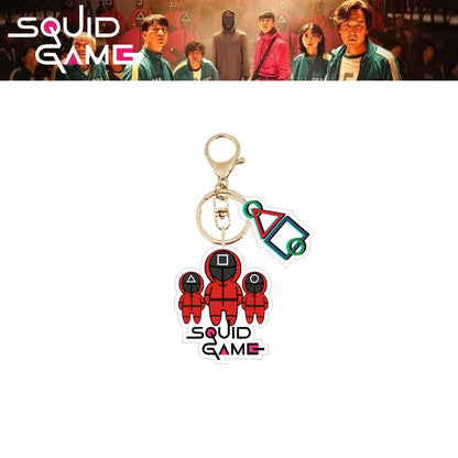 Korean Movie Transparent Acrylic Keychain