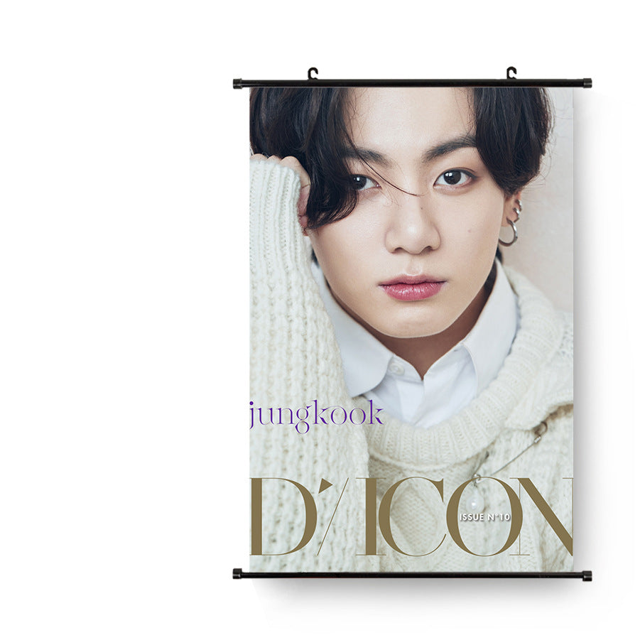 BTS DICON MAGAZINE HANGING POSTER