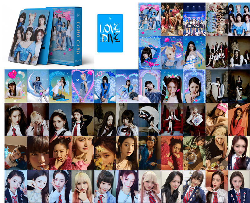 IVE 'LOVE DIVE' PHOTO CARD SET