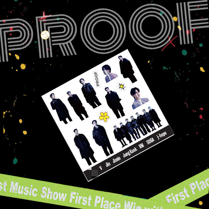 Pvs Sticker BTS PROOF PVS STICKER – HARU