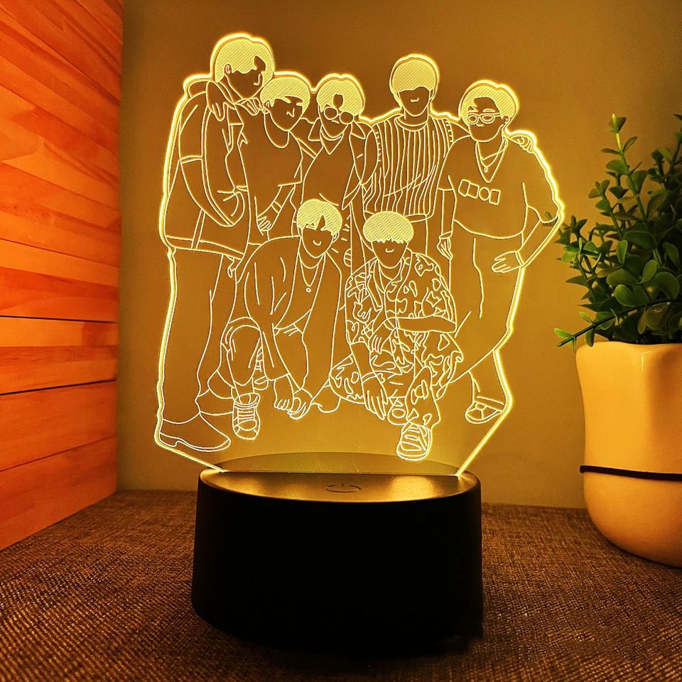 BTS LED DESK LAMP