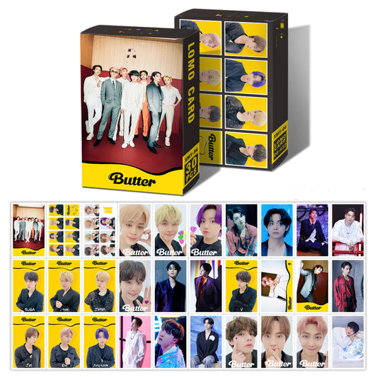 BTS BUTTER CONCEPT LOMO CARDS (30 PCS)