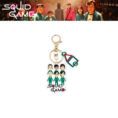 Korean Movie Transparent Acrylic Keychain